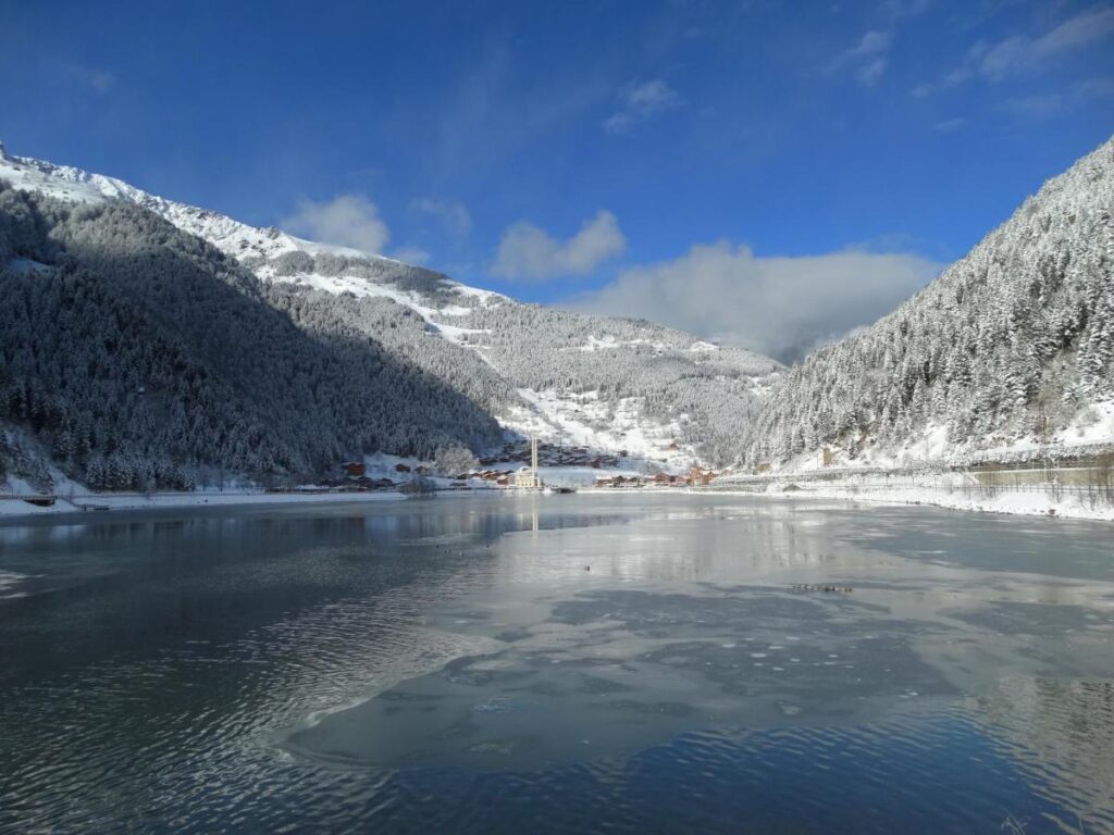 الطقس اوزنجول في شتاء طرابزون